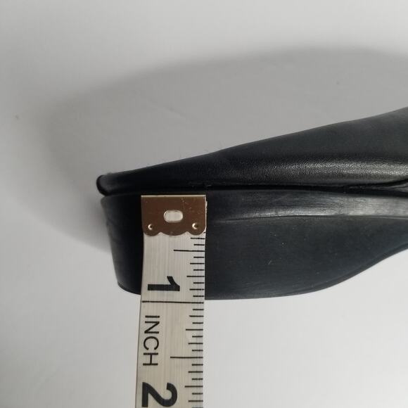 Nine West Renny Womens's Leather Square Toe Mules Slides - Picture 11 of 12